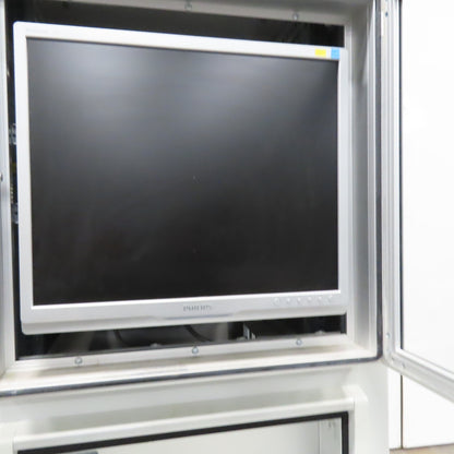 Rittal 72" x 22" x 23" Free Standing Double Sided Operator Control Computer Rack
