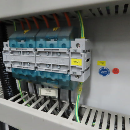 Rittal 72" x 22" x 23" Free Standing Double Sided Operator Control Computer Rack