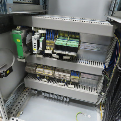 Rittal 72" x 22" x 23" Free Standing Double Sided Operator Control Computer Rack