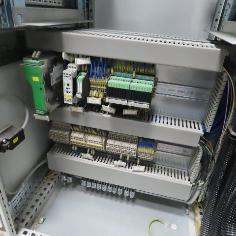 Rittal 72" x 22" x 23" Free Standing Double Sided Operator Control Computer Rack