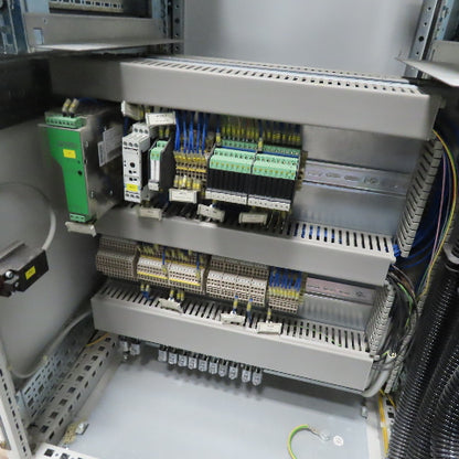 Rittal 72" x 22" x 23" Free Standing Double Sided Operator Control Computer Rack