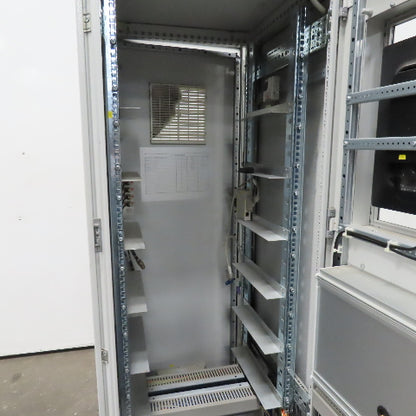Rittal 72" x 22" x 23" Free Standing Double Sided Operator Control Computer Rack