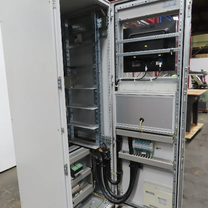 Rittal 72" x 22" x 23" Free Standing Double Sided Operator Control Computer Rack