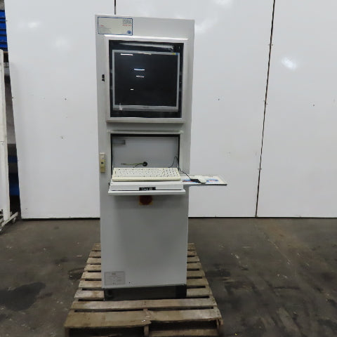 Rittal 72" x 22" x 23" Free Standing Double Sided Operator Control Computer Rack