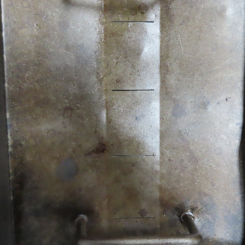 65" x 15" Rolling Under Machine Slug Scrap Chip Catchment Tray Pan