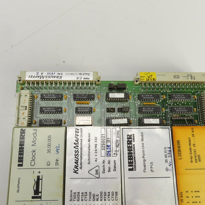 Liebherr 814A1000-05 PLC Board W/35.00.005/35.00.013/35.00.003