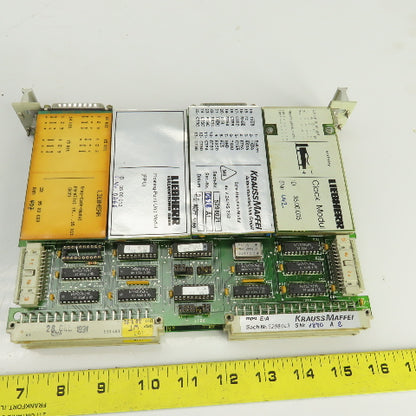 Liebherr 814A1000-05 PLC Board W/35.00.005/35.00.013/35.00.003