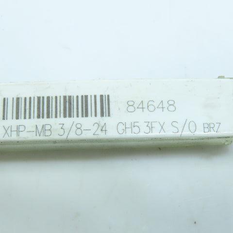Vega 84648 3/8"-24 Spiral Bottoming Tap 3 Flute HSSE GH5
