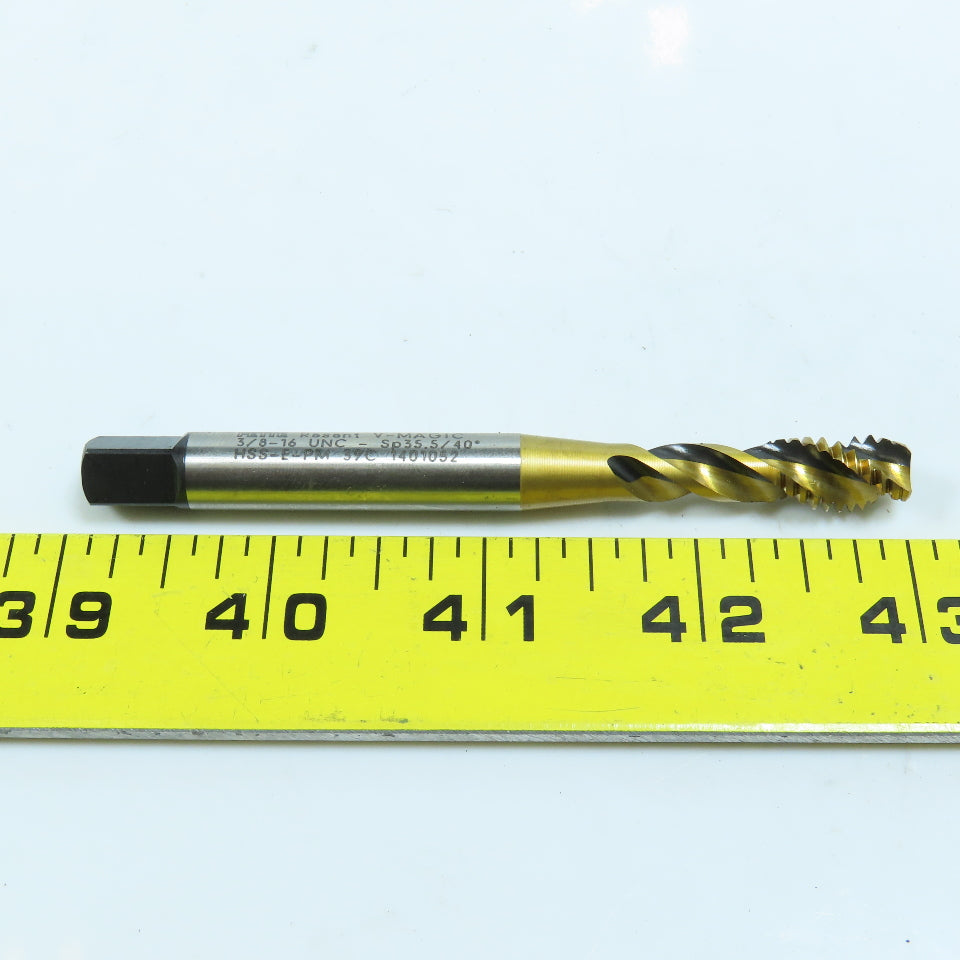 LMT-Fette 1401052 3/8"-16 Spiral Bottoming Tap 3 Flute Rasant V-Magic