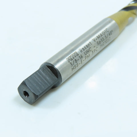 LMT-Fette 1401052 3/8"-16 Spiral Bottoming Tap 3 Flute Rasant V-Magic