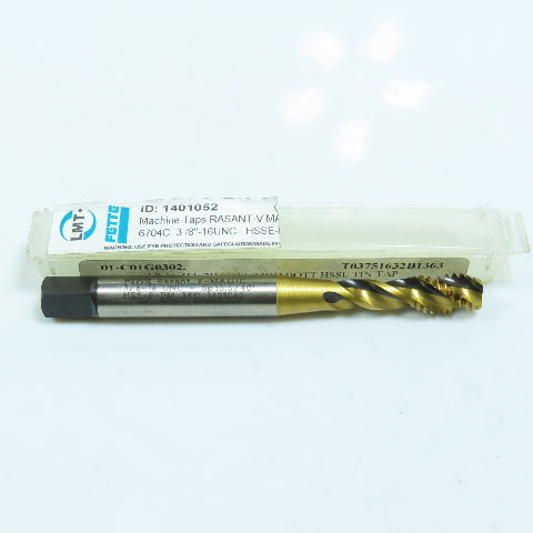 LMT-Fette 1401052 3/8"-16 Spiral Bottoming Tap 3 Flute Rasant V-Magic
