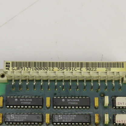 Liebherr ABB GJR5137100R0012 35 PS 91 PLC Board