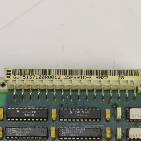 Liebherr ABB GJR5137100R0012 35 PS 91 PLC Board