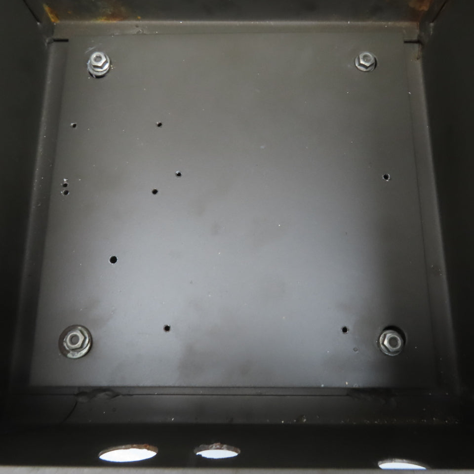 12" x 12" x 6" Steel Electrical Enclosure Box W/ Back Plate