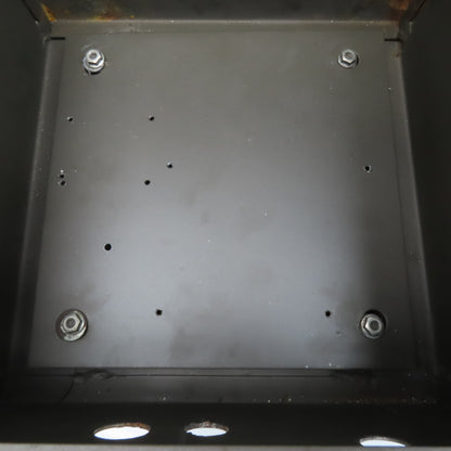 12" x 12" x 6" Steel Electrical Enclosure Box W/ Back Plate