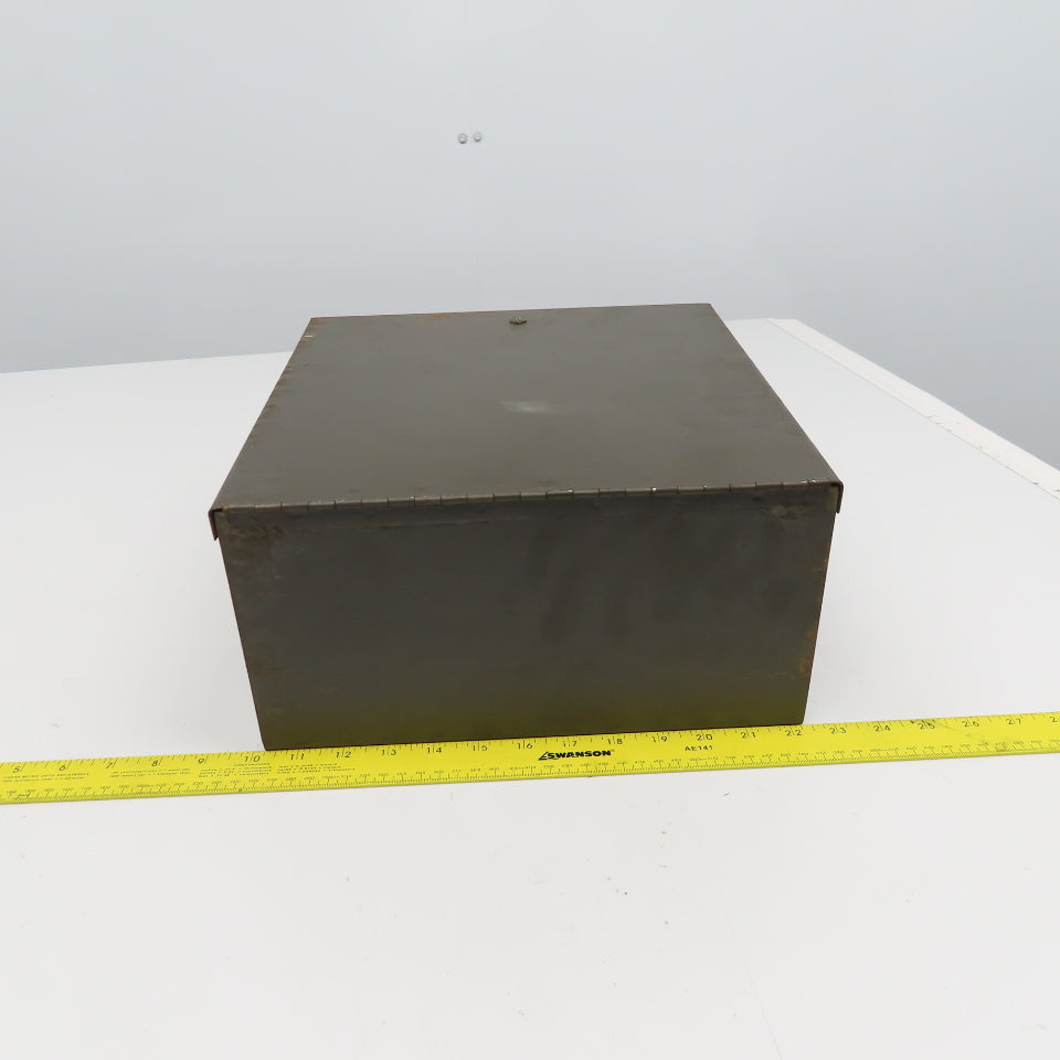 12" x 12" x 6" Steel Electrical Enclosure Box W/ Back Plate