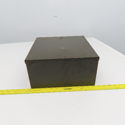 12" x 12" x 6" Steel Electrical Enclosure Box W/ Back Plate