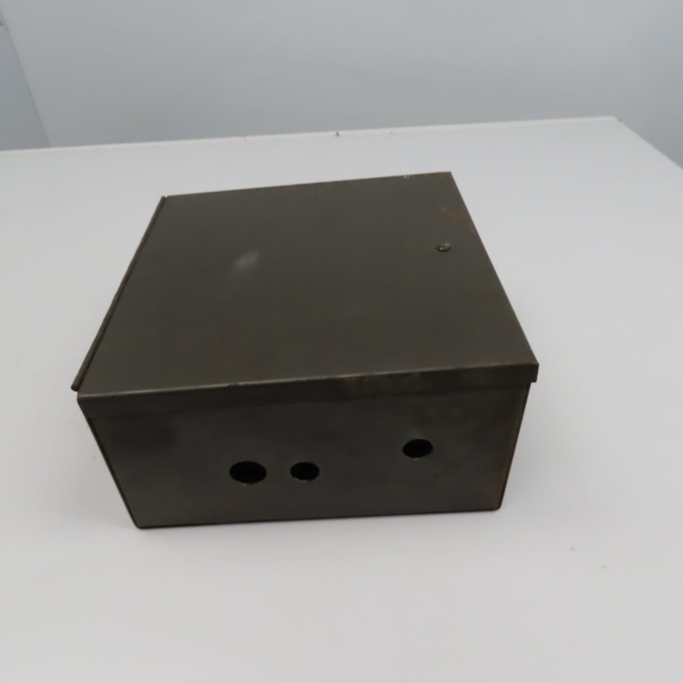 12" x 12" x 6" Steel Electrical Enclosure Box W/ Back Plate