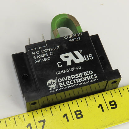ATC Diversified Electronics CMG-0100-20 Monitoring Relay 5 Amps 240VAC