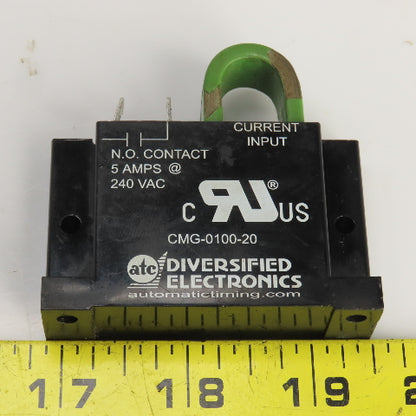 ATC Diversified Electronics CMG-0100-20 Monitoring Relay 5 Amps 240VAC