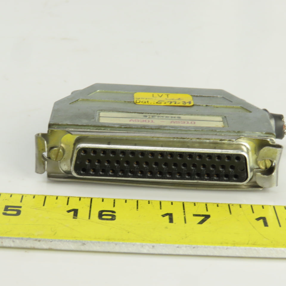 Siemens 6E5721-0BC50 AS301-AS310 50 Pin Hole Female Connector