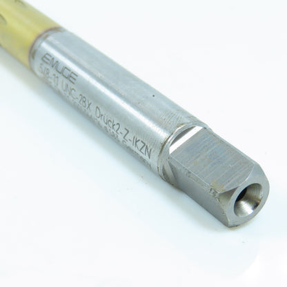 Emuge CW10F0005015 5/8"-11 Thread Forming Roll Tap 6 Groove TiN Coolant Fed