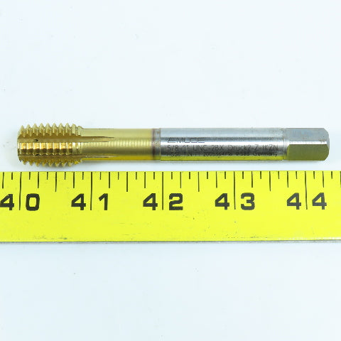 Emuge CW10F0005015 5/8"-11 Thread Forming Roll Tap 6 Groove TiN Coolant Fed