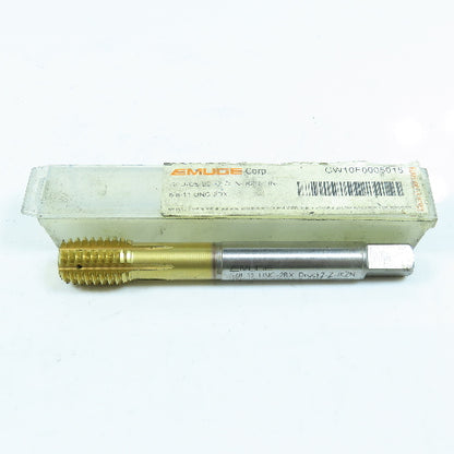 Emuge CW10F0005015 5/8"-11 Thread Forming Roll Tap 6 Groove TiN Coolant Fed
