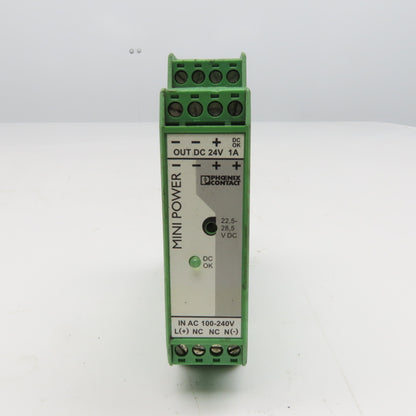 Phoenix MINIPS-100-240AC/24DC/1 Mini Power Supply 100-240V 24VDC Output