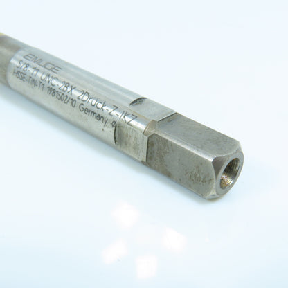 Emuge CW10F0005015 5/8"-11 Thread Forming Roll Tap 6 Groove TiN Coolant Fed