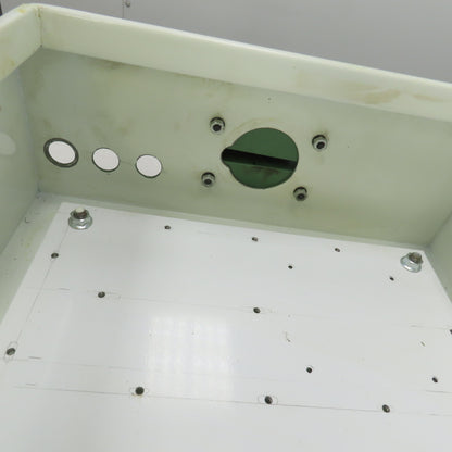 Hoffman A161606LP 16" x 16" x 6" Electrical Enclosure Wall Mount W/Backplate