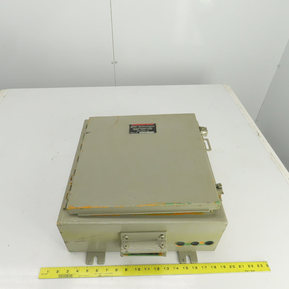 Hoffman A161606LP 16" x 16" x 6" Electrical Enclosure Wall Mount W/Backplate