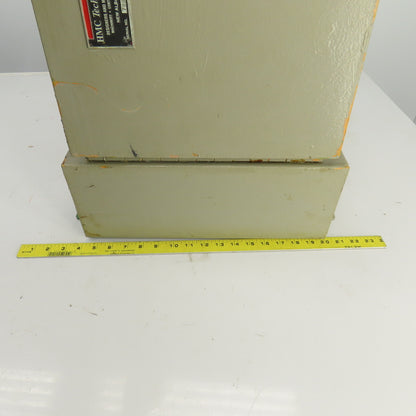 Hoffman A161606LP 16" x 16" x 6" Electrical Enclosure Wall Mount W/Backplate