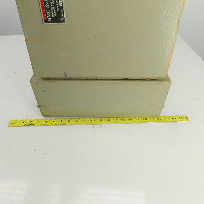 Hoffman A161606LP 16" x 16" x 6" Electrical Enclosure Wall Mount W/Backplate