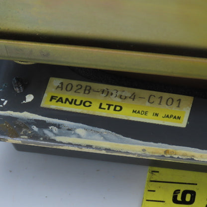 Fanuc A02B-0864-C101 OME-A-2 Operator Control Panel W/Toshiba E8069PDA Display