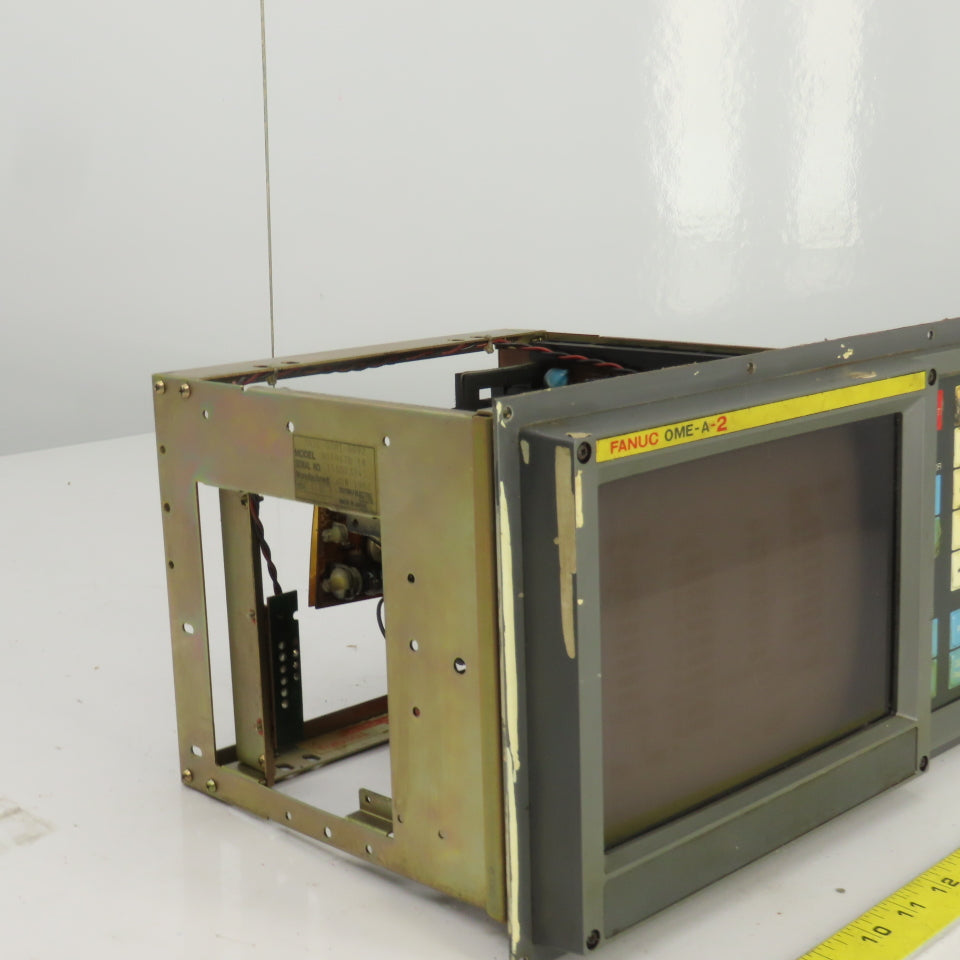 Fanuc A02B-0864-C101 OME-A-2 Operator Control Panel W/Toshiba E8069PDA Display
