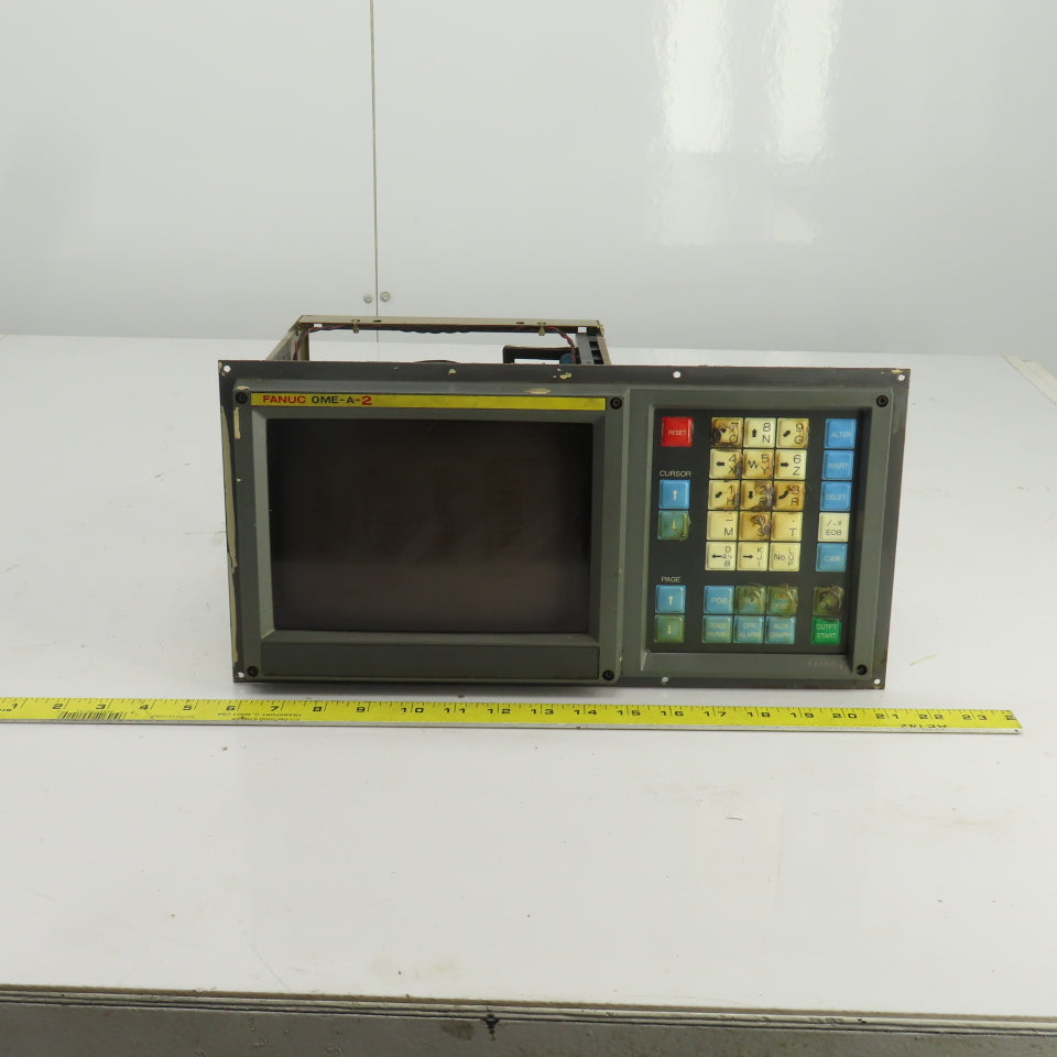 Fanuc A02B-0864-C101 OME-A-2 Operator Control Panel W/Toshiba E8069PDA Display