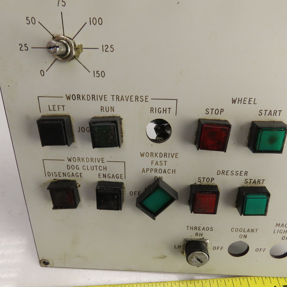 Matrix Church Hill Type 6900 CNC Grinder Operator Control Panel Parts/Repair