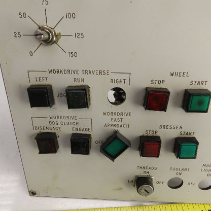 Matrix Church Hill Type 6900 CNC Grinder Operator Control Panel Parts/Repair