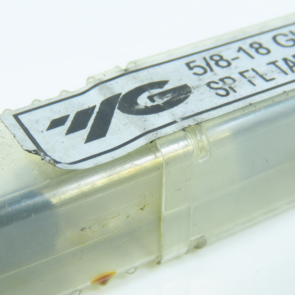 YG-1 B0665 5/8"-18 Spiral Flute Bottoming Tap 4F GH5 HSSE-V3