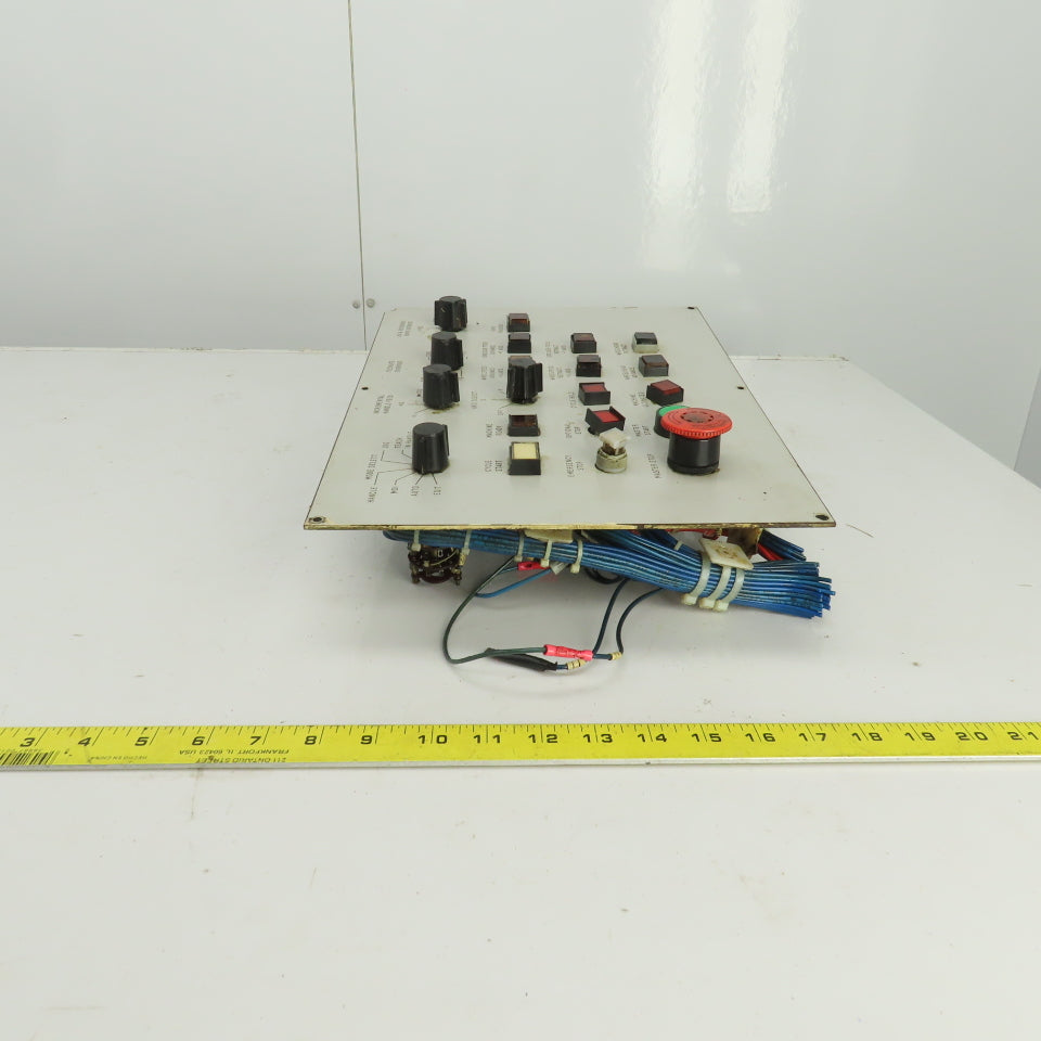 Matrix Church Hill Type 6900 CNC Grinder Operator Control Panel Parts/Repair