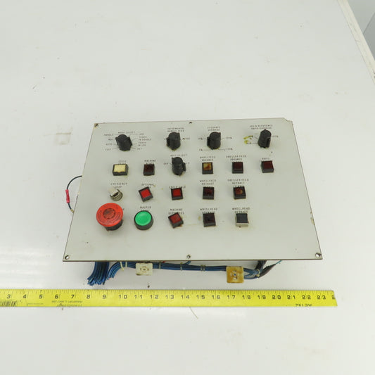Matrix Church Hill Type 6900 CNC Grinder Operator Control Panel Parts/Repair