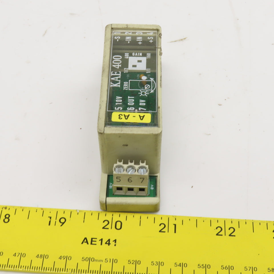 Wieland KAE 400 Strain Gauge Load Sensor Amplifier