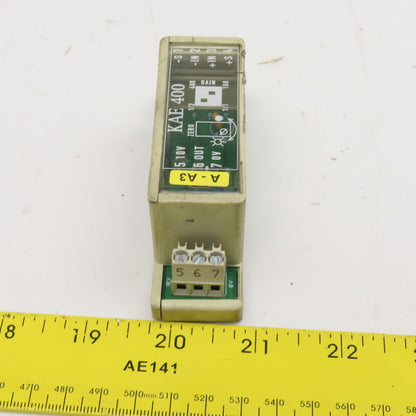 Wieland KAE 400 Strain Gauge Load Sensor Amplifier
