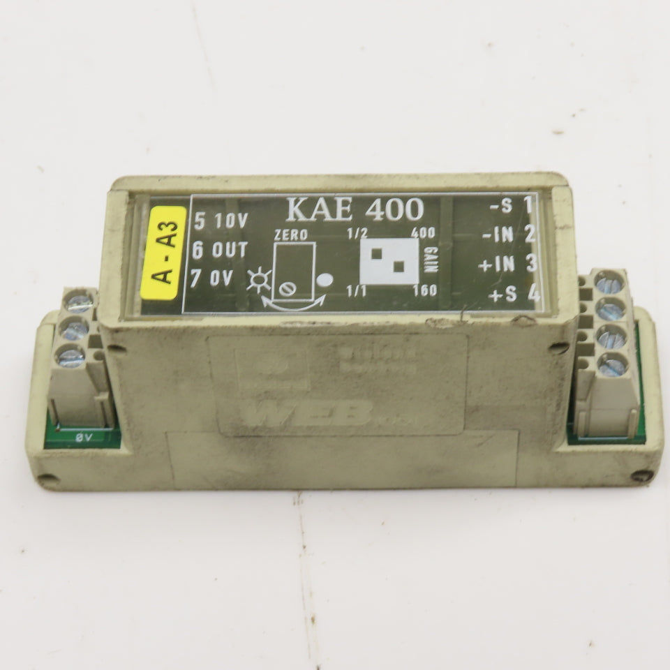 Wieland KAE 400 Strain Gauge Load Sensor Amplifier