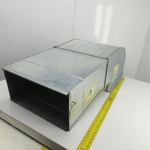 Orland DL #702 20" x 10" 24 Gauge Galvanized Air Duct 42" OAL W/90° Elbow 41"OAL