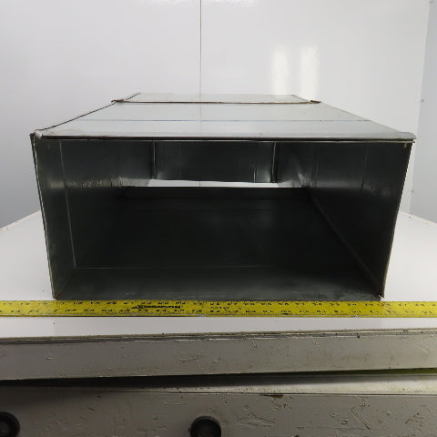 Orland DL #702 20" x 10" 24 Gauge Galvanized Air Duct 42" OAL W/90° Elbow 41"OAL