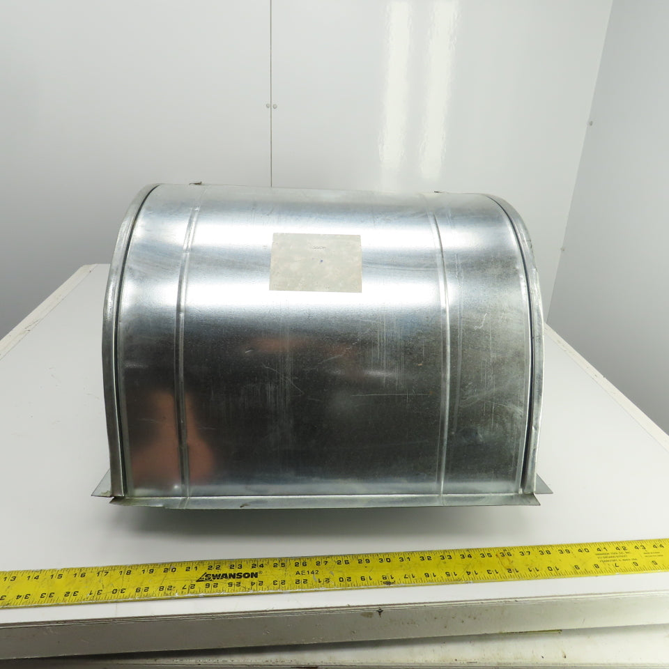 Orland DL #702 20" x 10" 24 Gauge Galvanized Air Duct 42" OAL W/90° Elbow 41"OAL