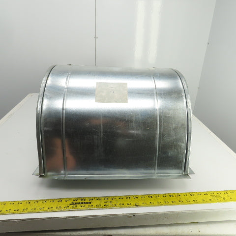 Orland DL #702 20" x 10" 24 Gauge Galvanized Air Duct 42" OAL W/90° Elbow 41"OAL