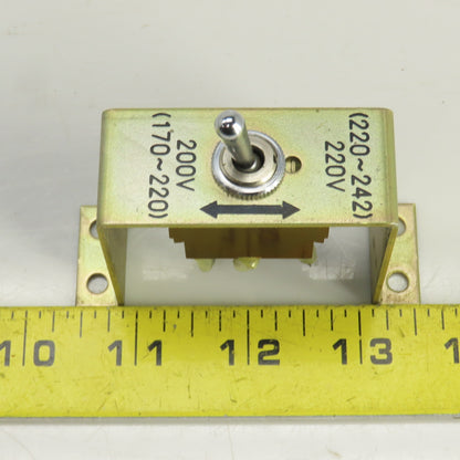 Voltage Selector Toggle Switch 220-242VAC / 170-220VAC